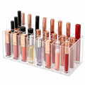 Acryl Lippenstift Organizer mit 24 Fächern für Kosmetik und Zubehör